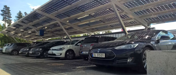Veien mot felles bransjestandard for solkraftparker i Norge