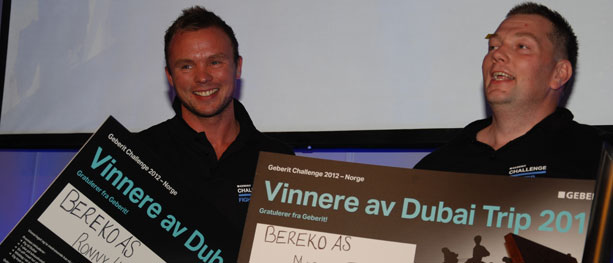 Bereko AS til topps i Geberit Challenge