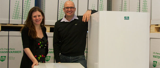 CTC lanserer ny bergvarmepumpe