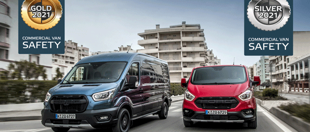 ​Ford Transit utmerker seg i Euro NCAP-test