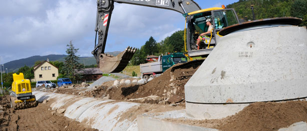 Betongrør gir trygge fordrøyningsmagasin