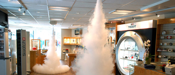 FG-godkjente tåkegeneratorer mot inbrudd