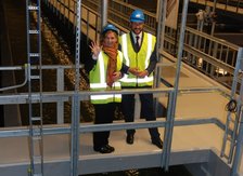 Kronprinsen imponert 