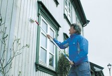 Våtere vær tærer på huset