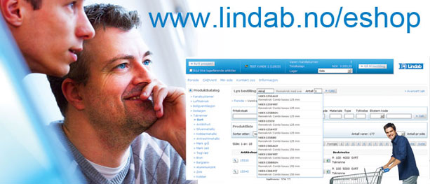 Lindab lanserer netthandel