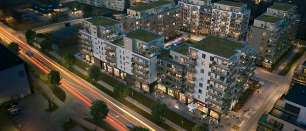295 nye miljøsertifiserte leiligheter MIDT i Lørenskog