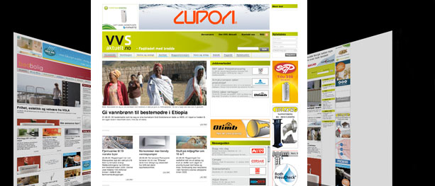 VVS aktuelt i ny drakt på nett i morgen