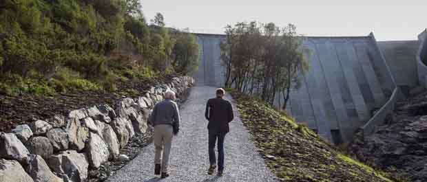 Norges høyeste lamelldam