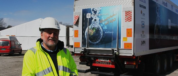 På turné med gedigen sandkasse