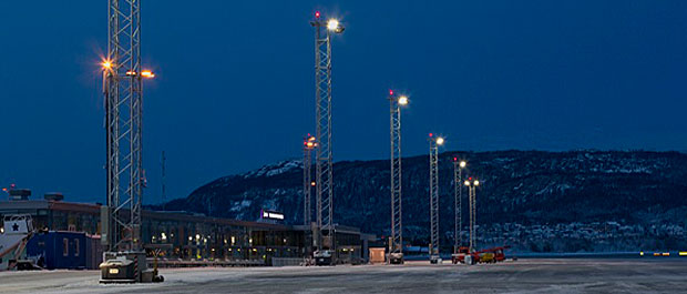 75 prosent lavere energiforbruk på Værnes