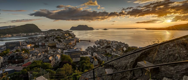 Ålesund på det europeiske fjernvarmekartet