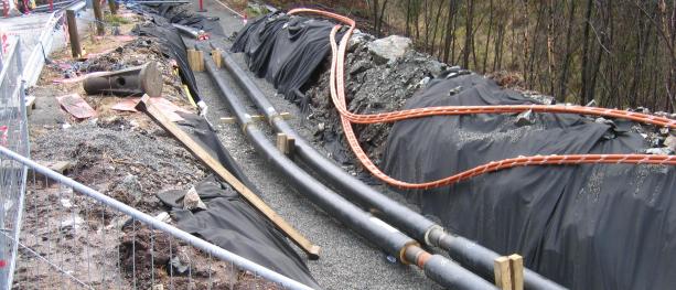 Bildet: Olje- og energidepartementet avslo fredag nok en klage på fjernvarmekonsesjon på Kløfta.