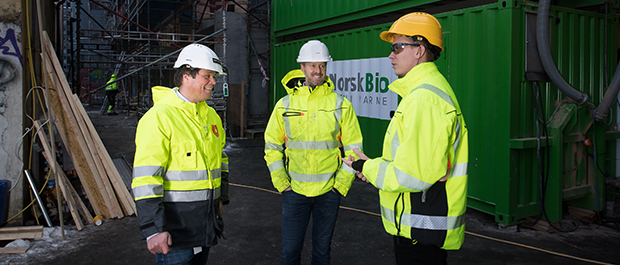 Satser på fossilfri byggvarme