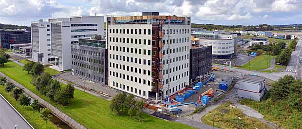 Golf Tower ved Forus utenfor Stavanger står klart i mai.