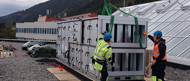 Luftig ventilasjon i Molde