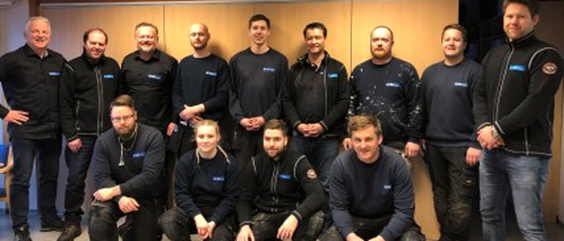 45 år med rørlegging i Porsgrunn