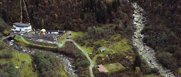 Bildet: Det eksisterende kraftverket K2 skal erstattes av Eiriksdal. (Foto: Statkraft/ Flickr)