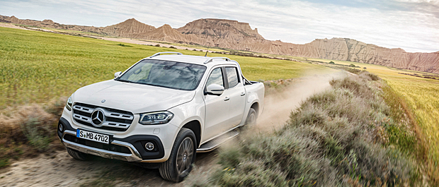 Mercedes tar opp pickup-kampen