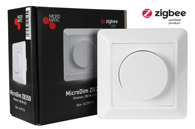 Micro Matic lanserer ny dimmer med Zigbee