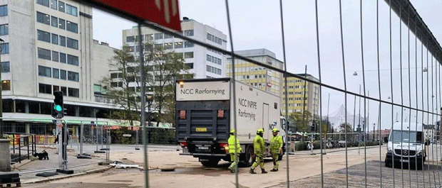 NoDig oppdrag for NCC i Drammen og Malmö