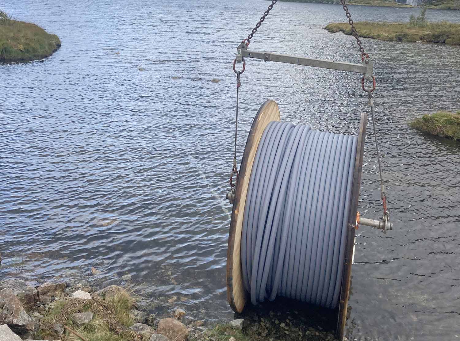 SESU-cable på trommel