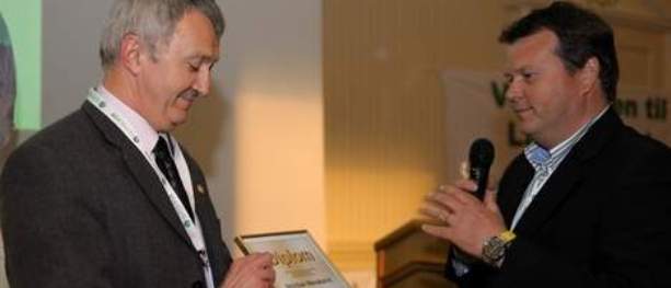 Ble æresmedlem i Norsk VVS