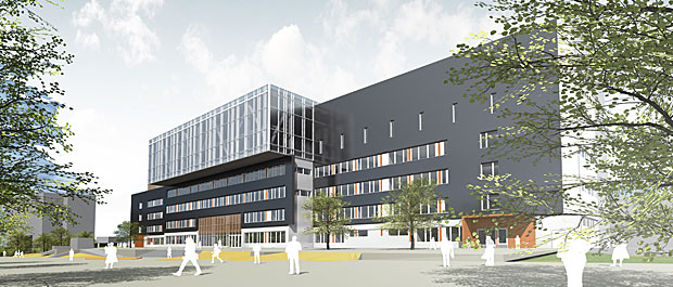 Bildet: Brynsengfaret skole (ill: HRTB Arkitekter)