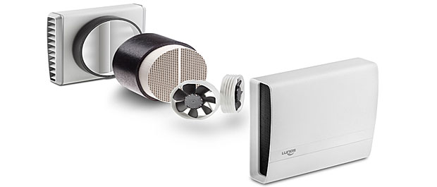 LUNOS ego – hybrid baderomsventilasjon