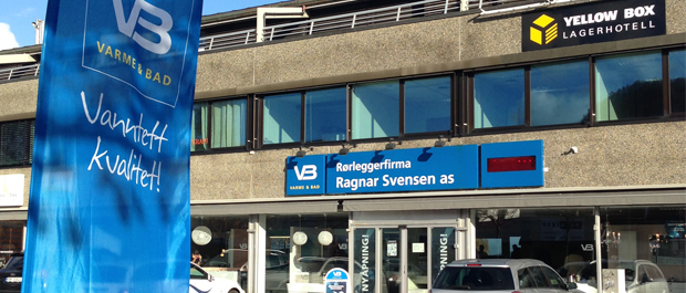 Butikkåpning hos Ragnar Svensen