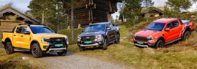 Ford Ranger er mest solgte pickup i Europa for 10. året på rad