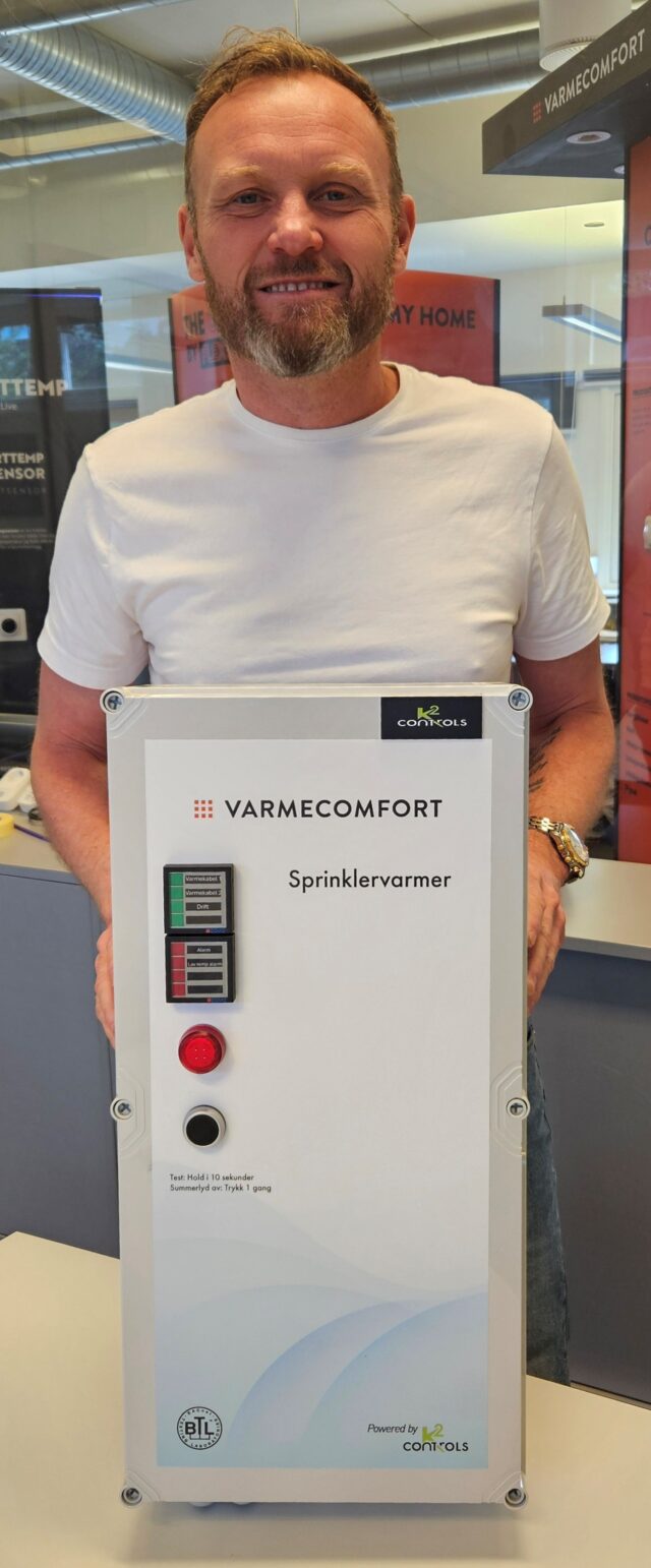 Ny styreboks øker sikkerheten i frostutsatte sprinkelanlegg
