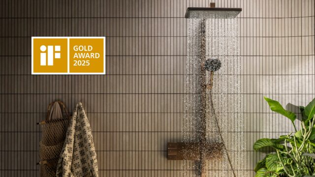 hansgrohe vant to av tre «Gold»-priser under iF DESIGN AWARD