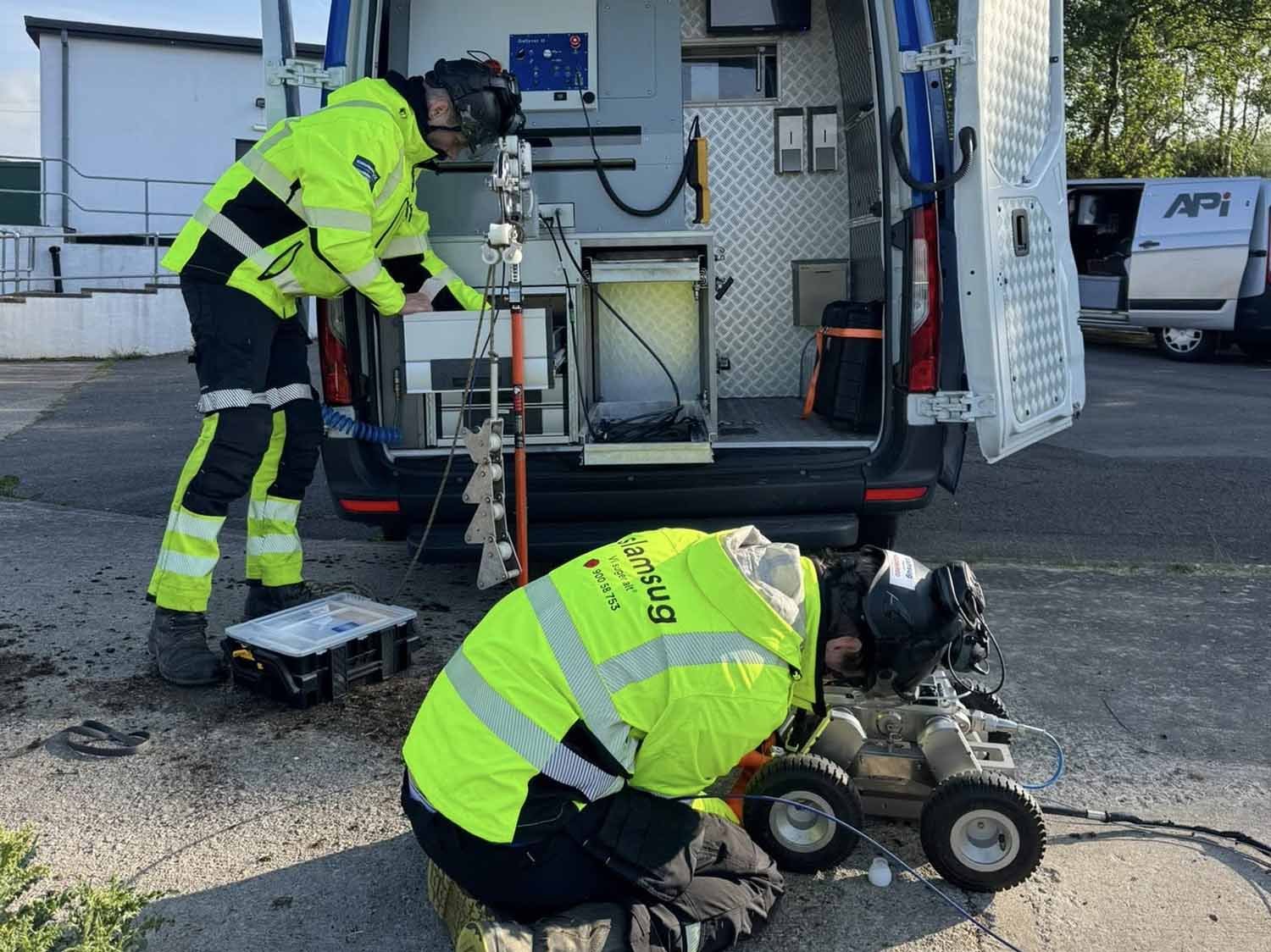 Klargjøring og tilrigg i Manchester