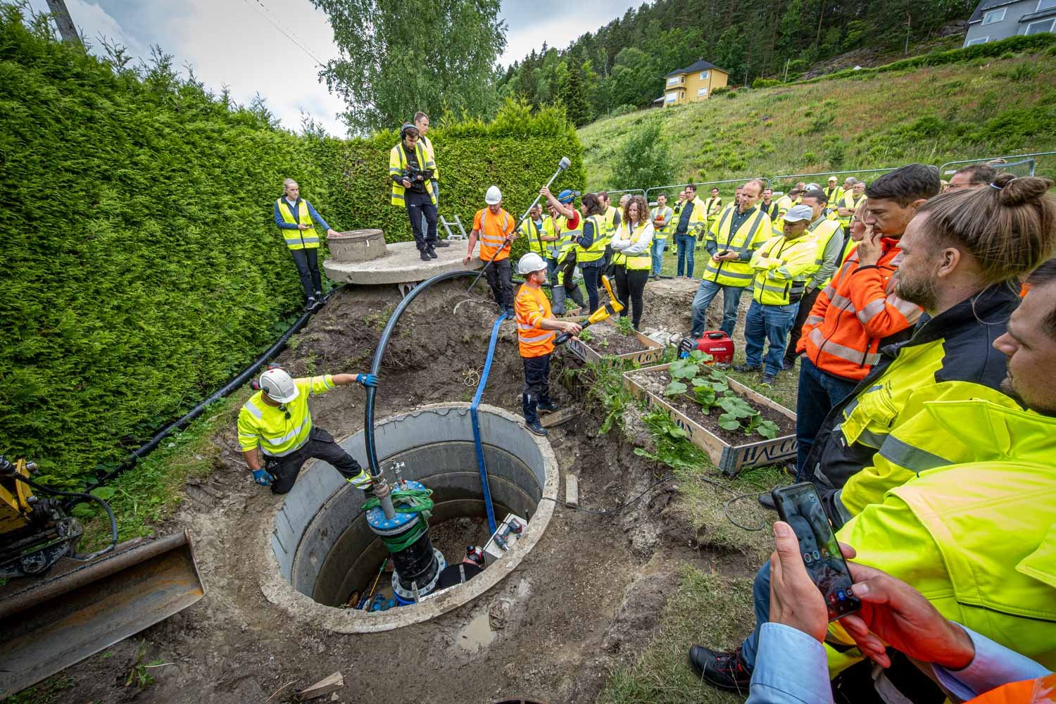 Kjeldaas og Acquaint demonstrerte teknologien på et SSTT fagtreff i Sande i fjor.