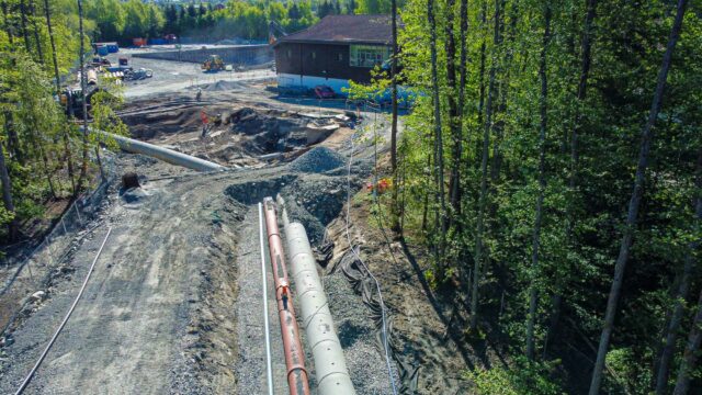 Movar velger duktilt støpejern i avløpsledning til Fuglevik RA