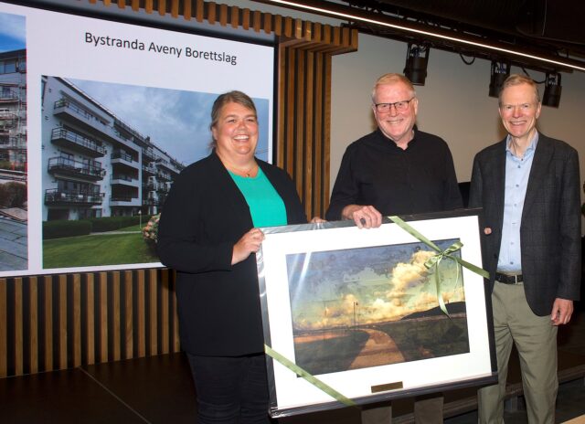Apurgos systemer sentrale når Bystranda Aveny Borettslag vinner miljøpris