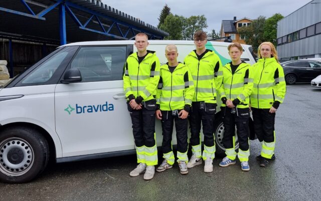 Stabilt inntak av lærlinger i Bravida og økt kvinneandel