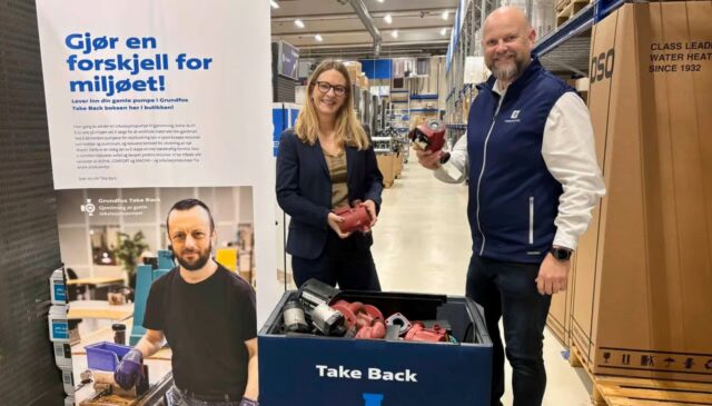 Brødrene Dahl og Grundfos samarbeider om Take Back-ordning