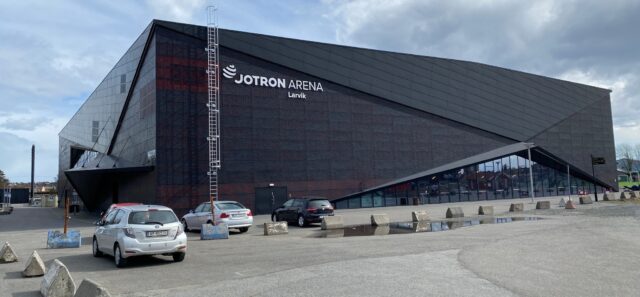 Tilbyr overvannsprosjekt ved Jotron Arena i Larvik