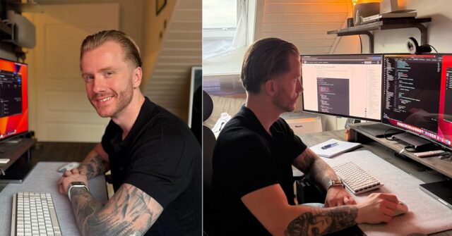 Fra rørlegger til ny karriere som backend-utvikler