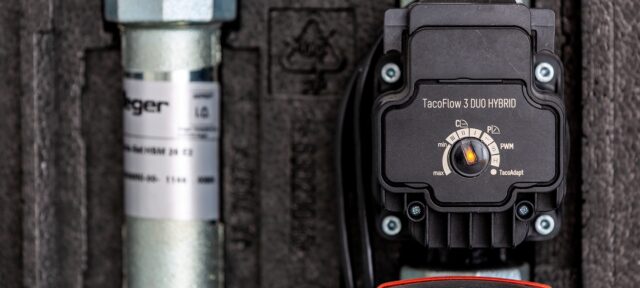 Armatec lanserer TacoFlow3 – smart sirkulasjonspumpe for systembyggere