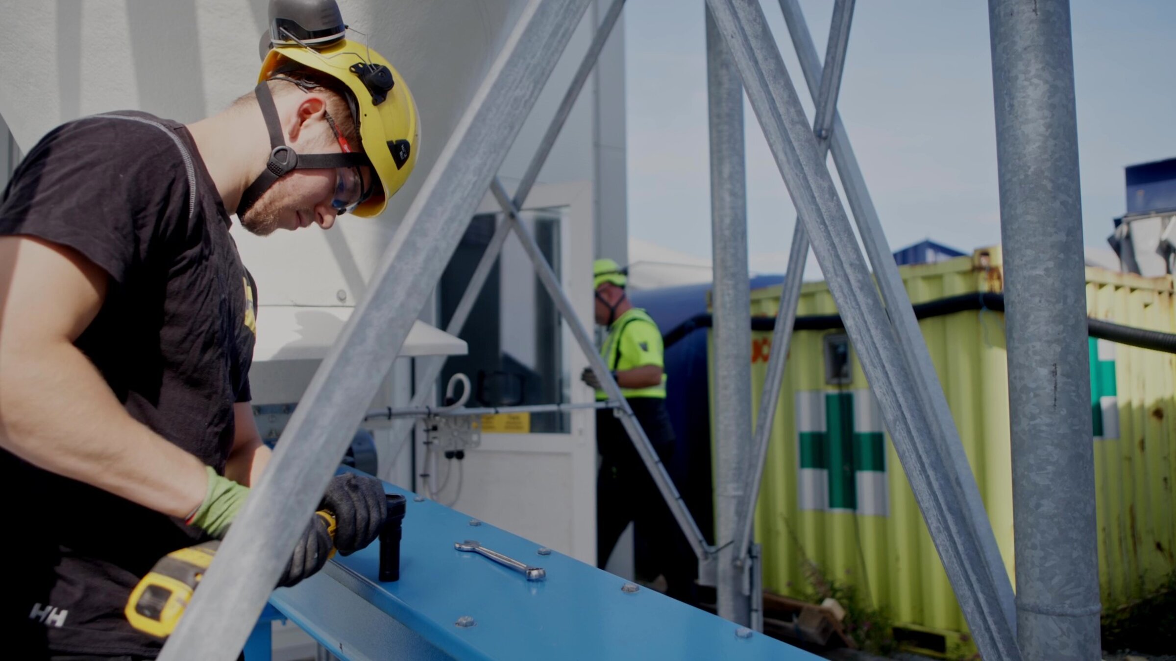 Servicetekniker Iver Gansmoe