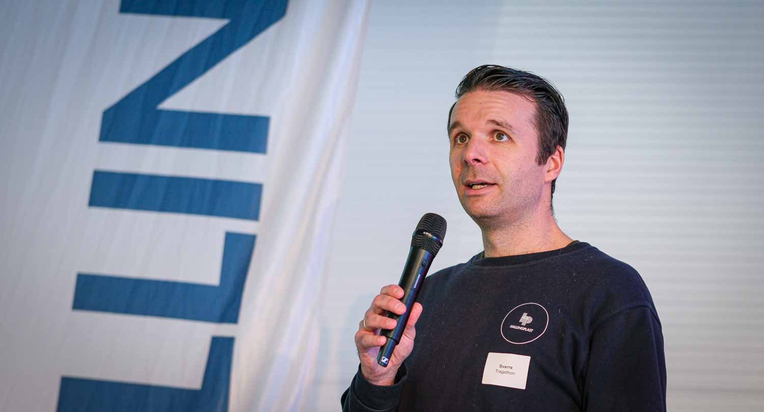 Sverre Tragethon, Hallingplast AS. (Foto: Jørn Søderholm)