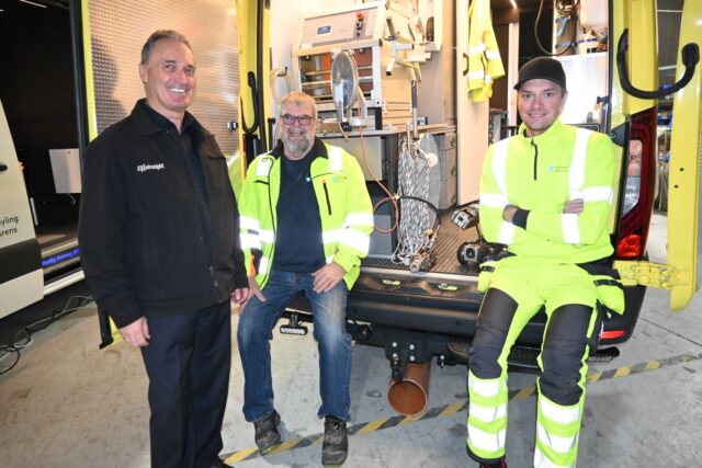 Godt utstyr skaper trivsel for rørinspektører
