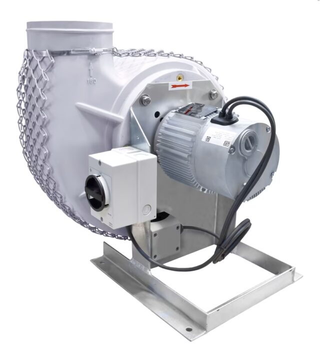 PRF-serien fra Systemair er nå utstyrt med energieffektive EC-motorer