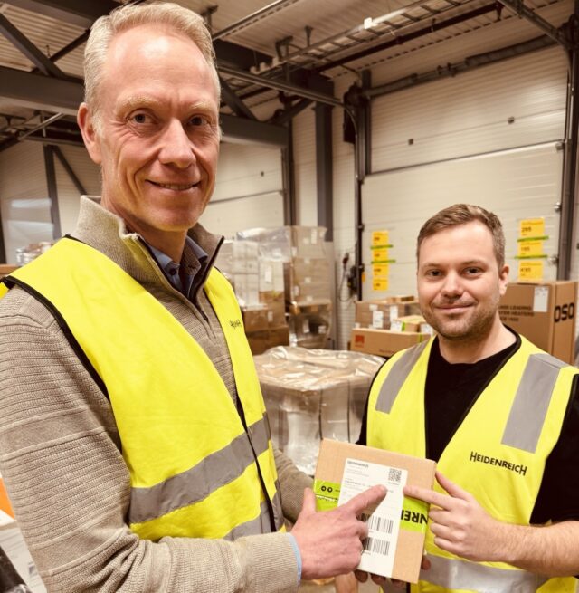 Heidenreich lanserer digital pakkseddel