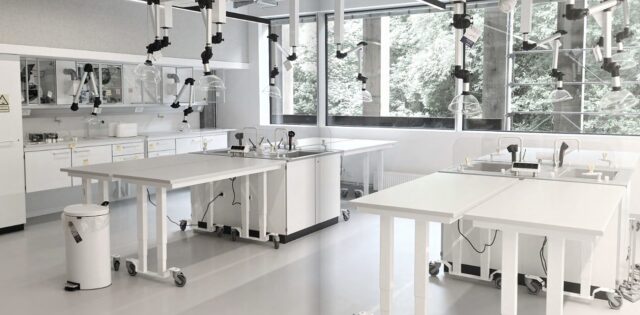 GK  leverer ventilasjon og laboratorieinnredning til Kjemiblokk 5 på NTNU