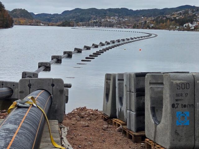 Heidenreich leverer 24 km PE-sjøledning