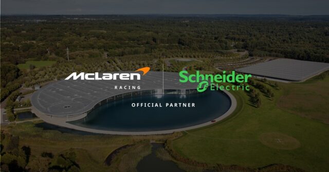 Schneider Electric og McLaren Racing inngår samarbeid