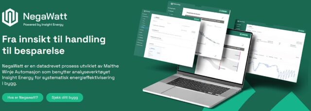 Malthe Winje lanserer NegaWatt – ny standard for datadrevet energieffektivisering i bygg